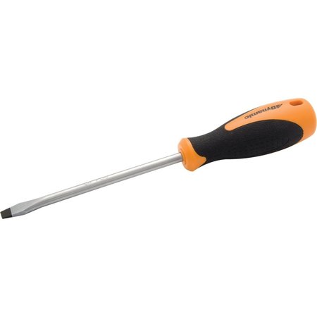 DYNAMIC Tools 1/4" Slotted Screwdriver, Comfort Grip Handle D062004